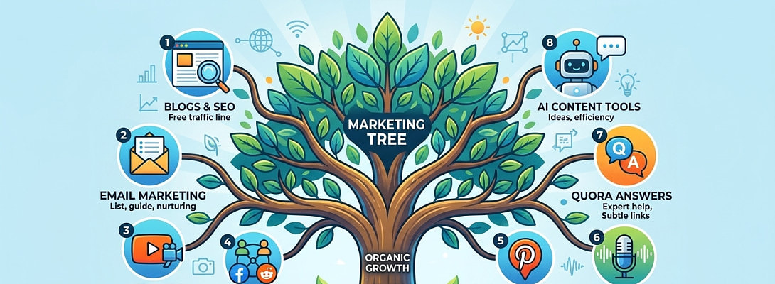 8 Proven, Organic Affiliate Marketing Strategies for Long-Term Success (Inspired)