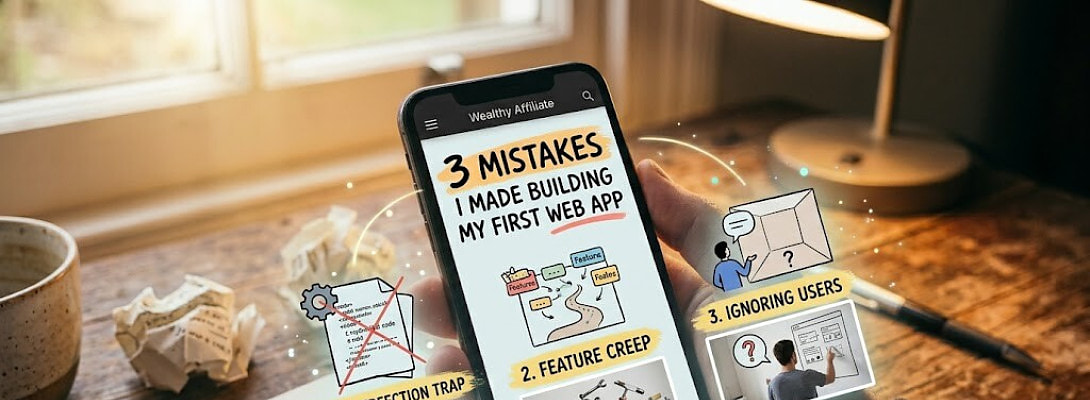 3 Mistakes I Made Building My First Web App
