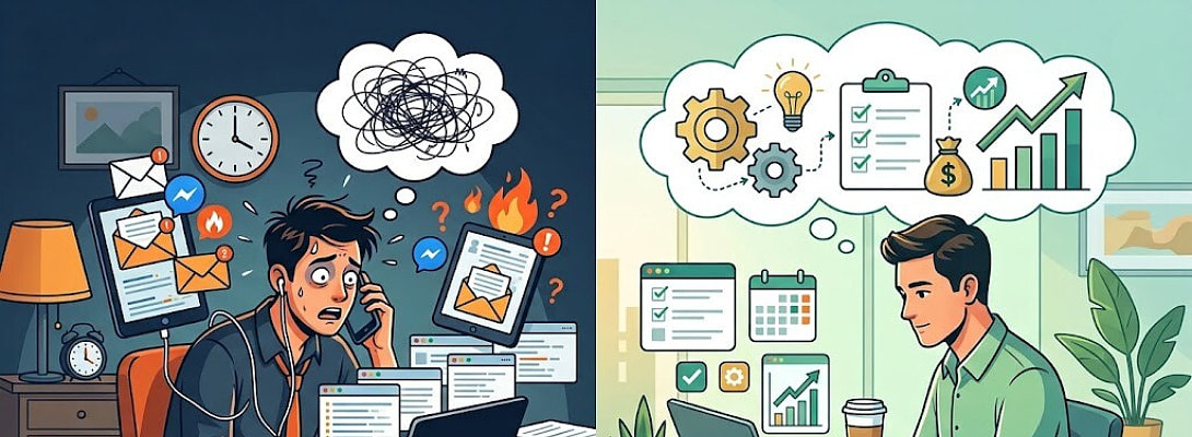The Difference Between Being Busy and Being Productive in an Online Business