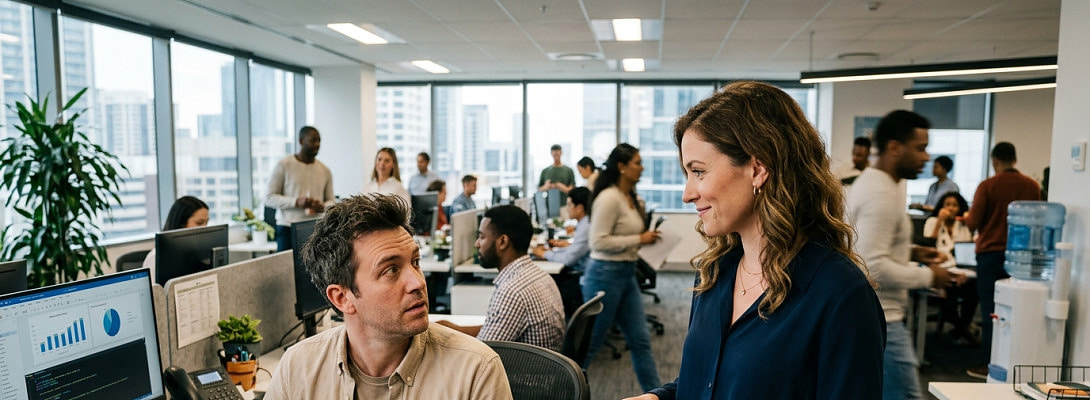 Bob Faces Office Social Mix-Up