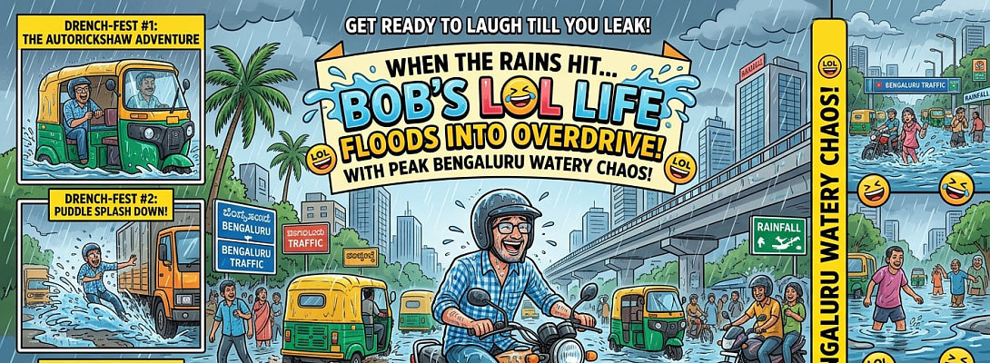 Bob's Bengaluru Monsoon Meltdown!