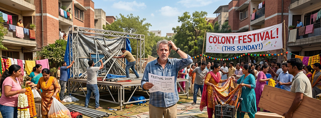 Bob Enters Festival Planning Chaos