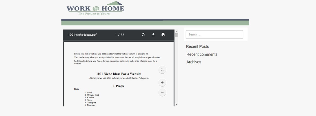 Easy way to add a PDF in an iframe on your website