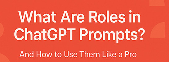 Using Roles in ChatGPT for better results