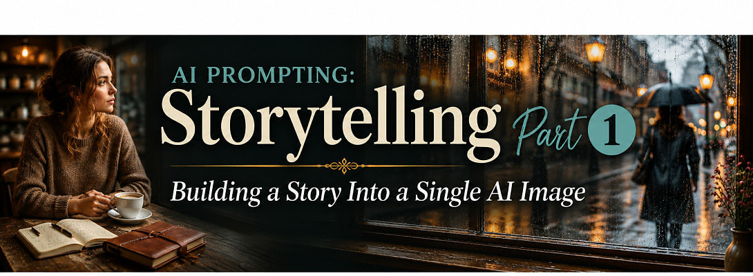 AI Prompting: Storytelling Part 1: Building a Story Into a Single AI Image