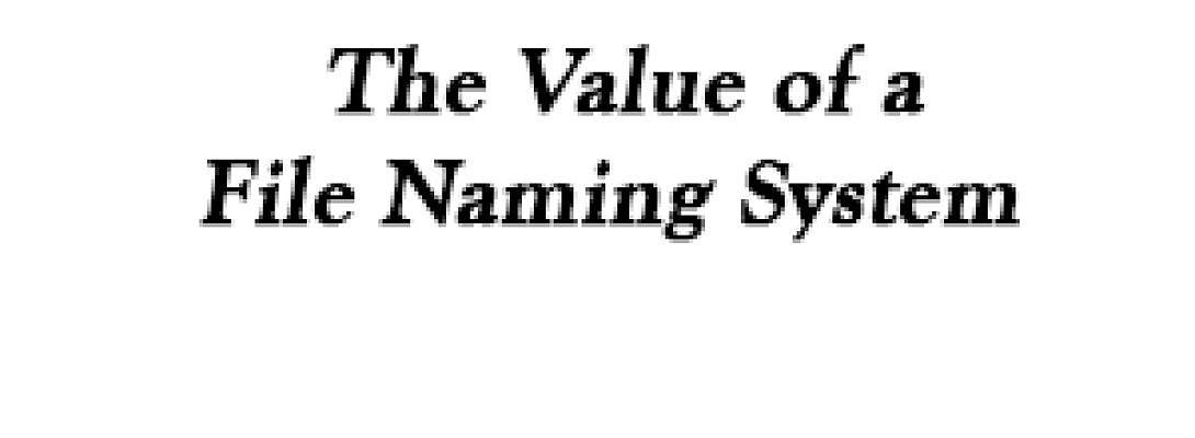 The Value of a File Naming System for ChatGPT Downloads (And How to Set One Up)