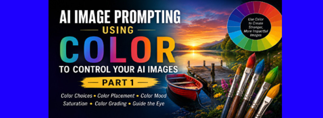 AI Image Prompting - Using Color to Control Your AI Images, Part 1