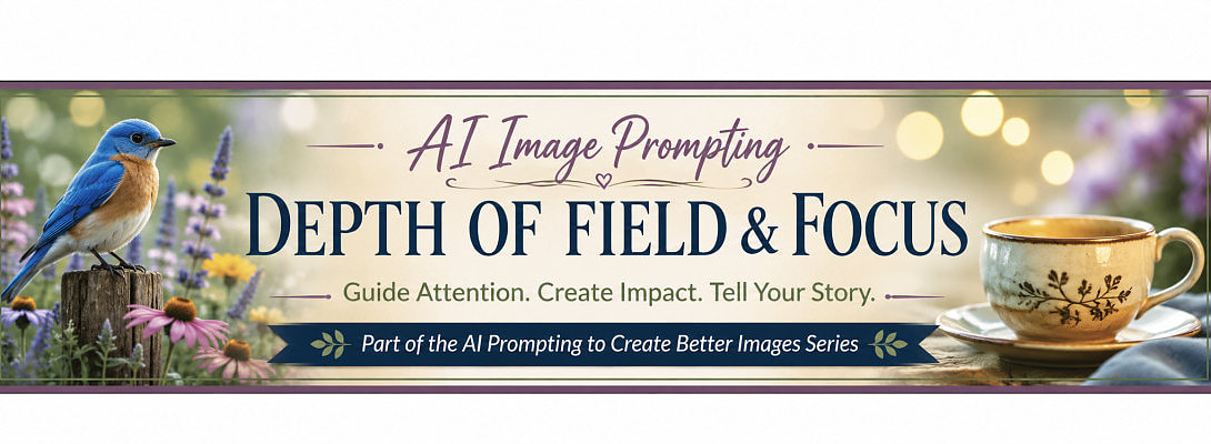 AI Image Prompting - Depth of Field & Focus
