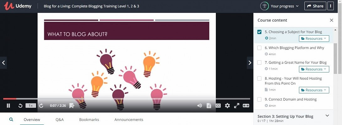 More Than A Blogging Course