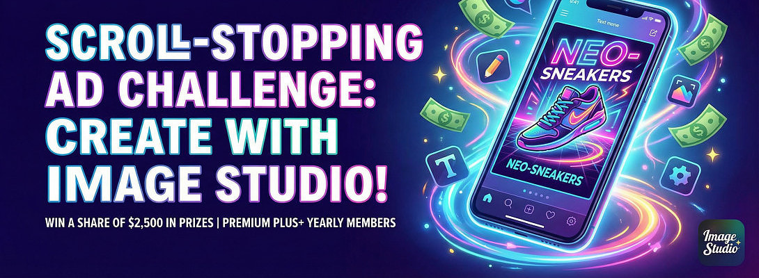 December Challenge #2: Scroll-Stopping Ad Challenge (2,500 Dollars in Prizes)