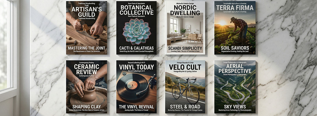 Weekly Challenge: Create a Magazine Cover for Your Niche