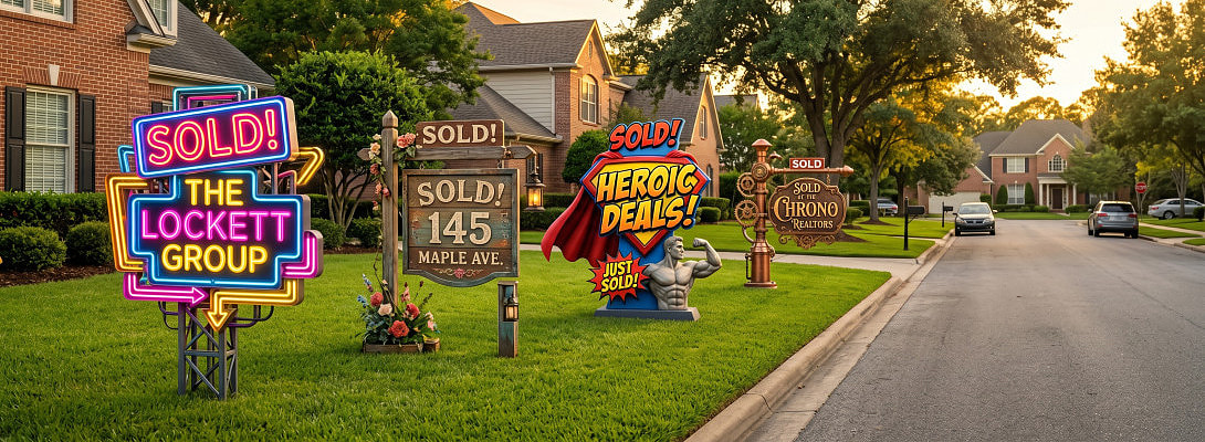 Weekly Challenge: Design the Ultimate SOLD Sign