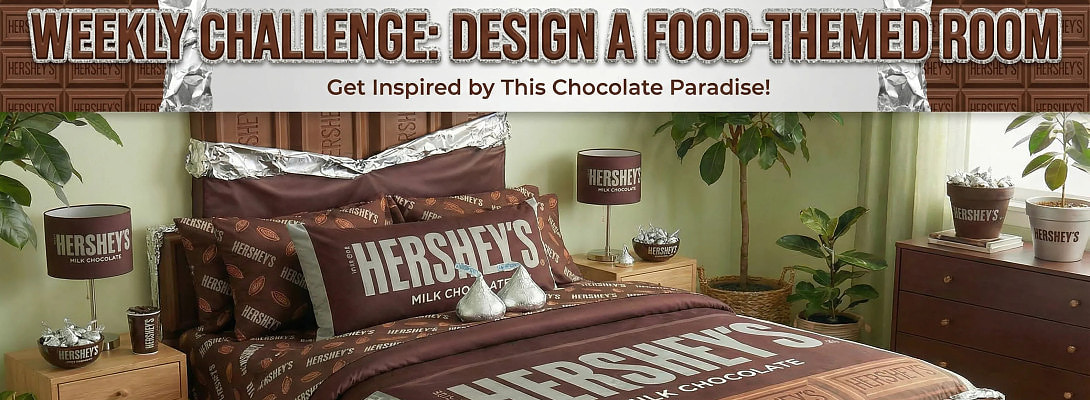 Weekly Challenge: Design a Food-Themed Room With Image Studio!