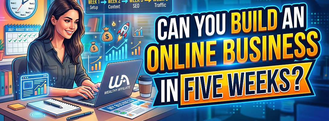 Can You Build An Online Business In Five Weeks?