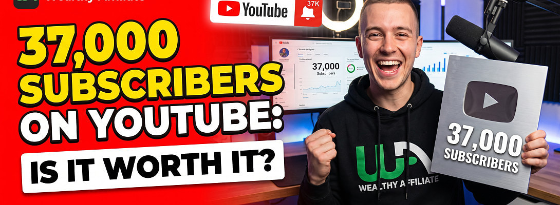 37,000 subscribers on YouTube: is it worth it?