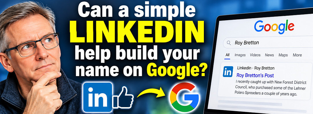 Can A Simple LinkedIn Like Help Build Your Name On Google?