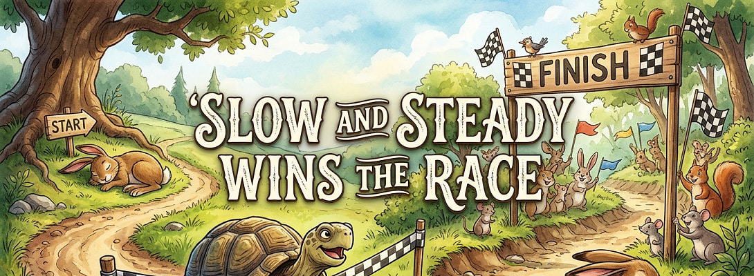 Slow and Steady Wins the Race?