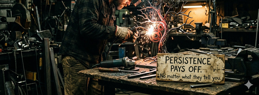 Persistence Matters More Than Perfection: Why Progress Beats Pretty Every Time