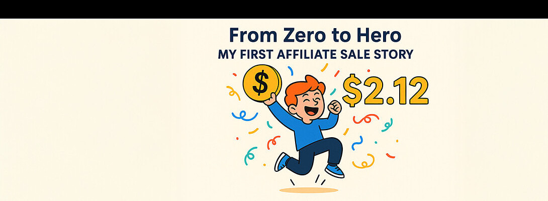 From Zero to Hero: My First Affiliate Sale Story