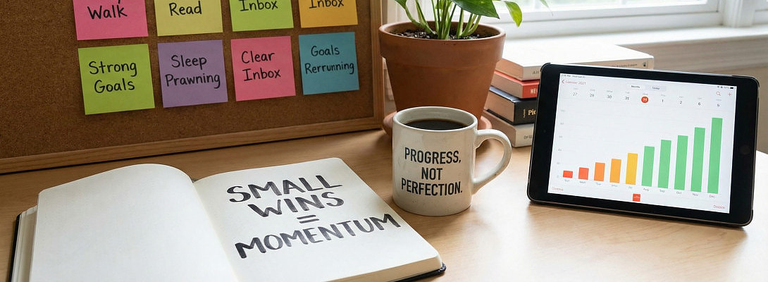Small Wins, Systems, and Momentum (A Quick Check-In)