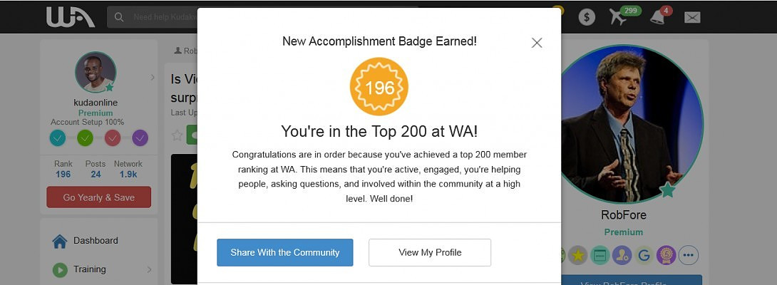 Now in top 200, After all its not about.money