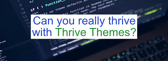 Can you really thrive with Thrive Themes?