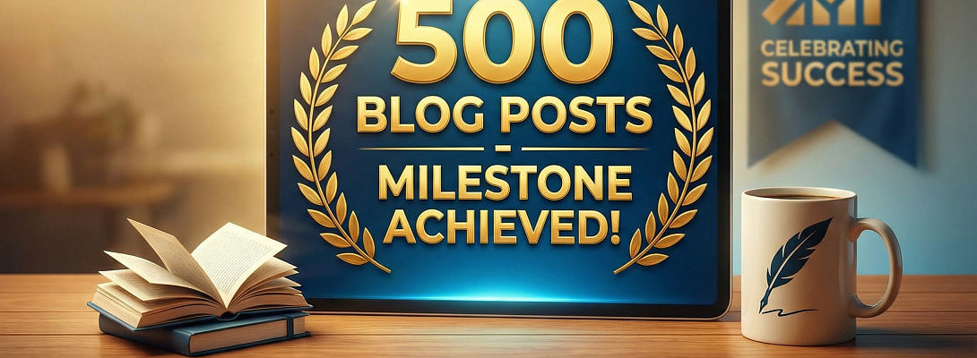 Milestone Achieved: 500 Post Written On My NICHE Website!