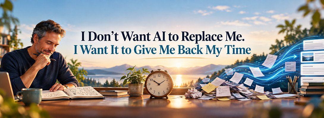 I Don’t Want AI to Replace Me. I Want It to Give Me Back My Time