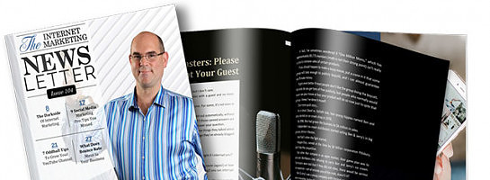 Finally Got The Latest Issue of My Internet Marketing Newsletter Published