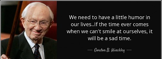 We Can All Use a Little Humor