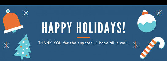 Happy Holidays & Merry Christmas