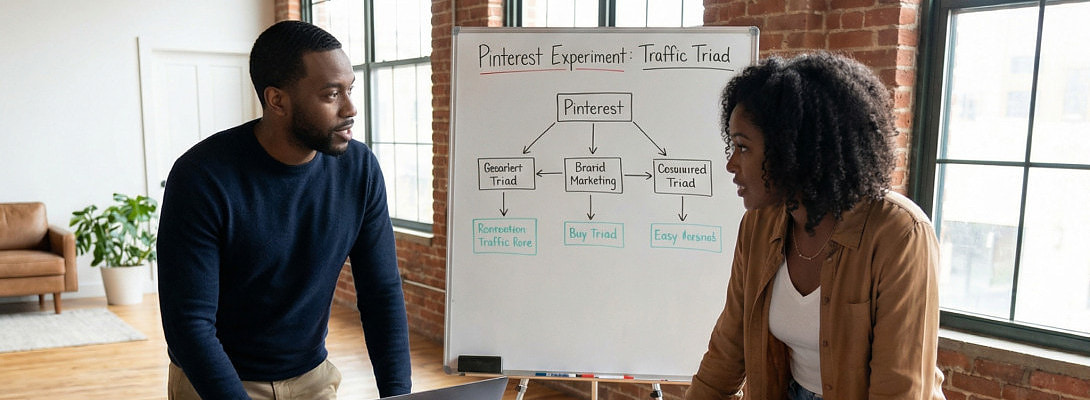 Traffic Triad Sprint: Pinterest Experiment — 14-Day Click Plan