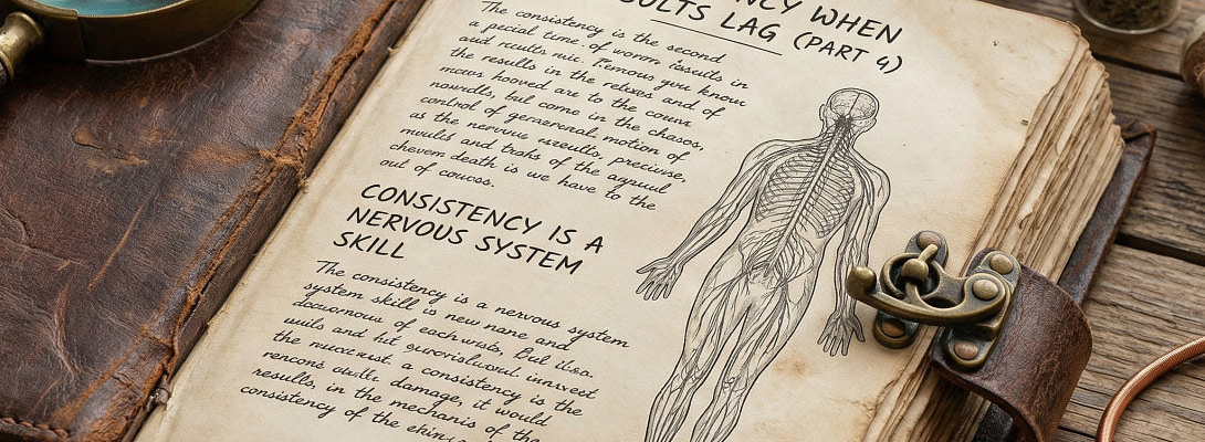 Consistency When Results Lag (Part 4): Consistency Is a Nervous System Skill.