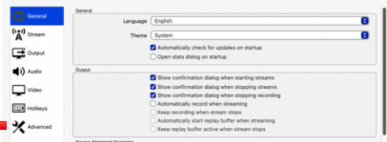 Online Broadcasting Software - Part IV - Settings