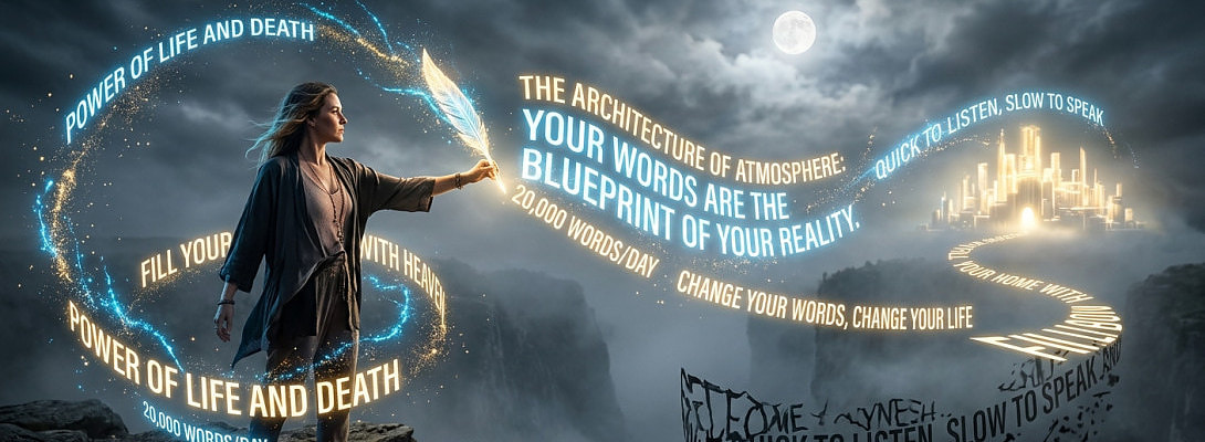 The Architecture of Atmosphere: Why Your Words are the Blueprint of Your Reality