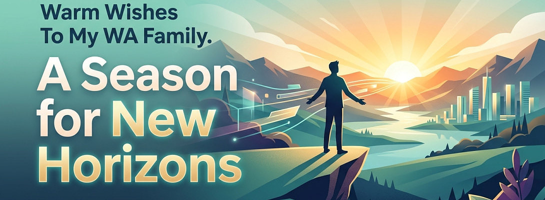 Warm Resurrection Day Wishes To My WA Family - A Season for New Horizons