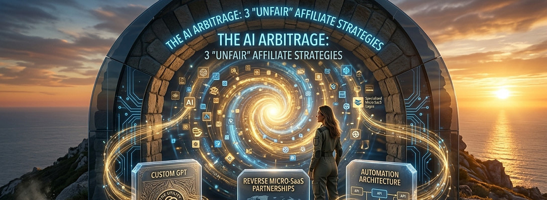 The AI Arbitrage: 3 "Unfair" Affiliate Strategies Nobody is Talking About