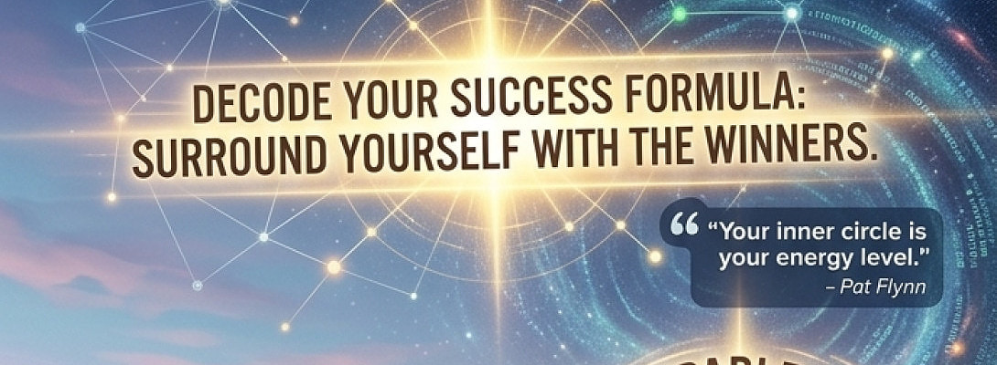 The Success Equation: Why Your Inner Circle Dictates Your Commissions