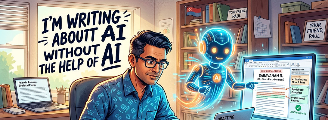 I'm Writing About AI Without The Help Of AI