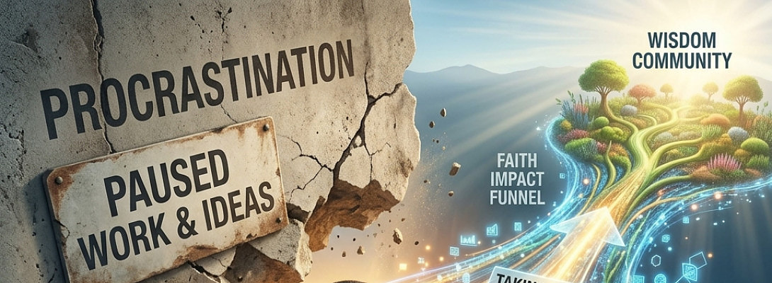 Even God Gets Tired of My Procrastination: My Wake-Up Call to Stop Talking and Start Acting