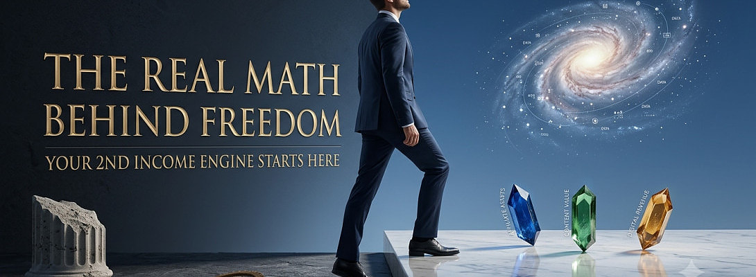 The Real Math Behind Financial Freedom: Why a Second Income Stream Isn't Optional Anymore