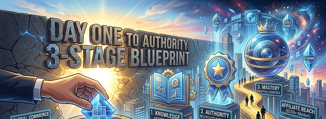 From Day One to Industry Authority: The 3-Stage Blueprint to Digital Mastery