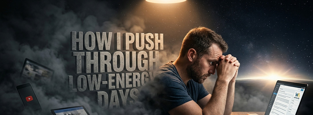 How I Push Through Low-Energy Days