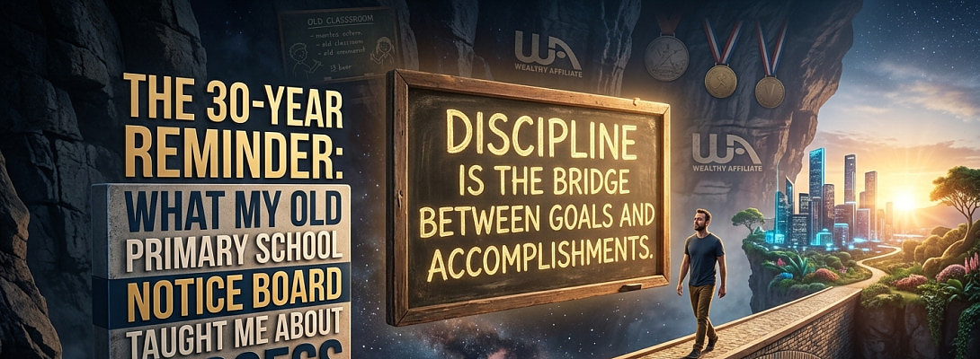 The 30-Year Reminder: What My Old Primary School Notice Board Taught Me About Success