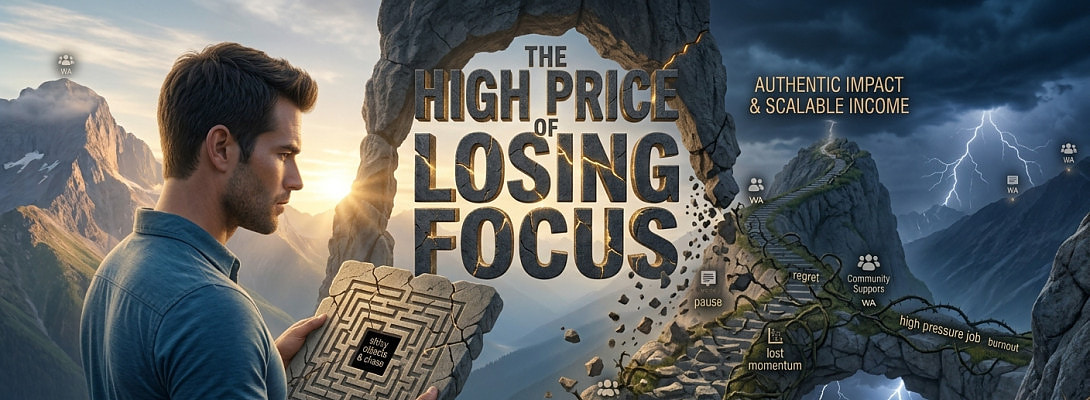 The High Price of Losing Focus: My Journey From Full-Time Success Back to Square One (and Why I&rsqu