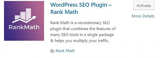 RankMath, SEO Plugin For WordPress