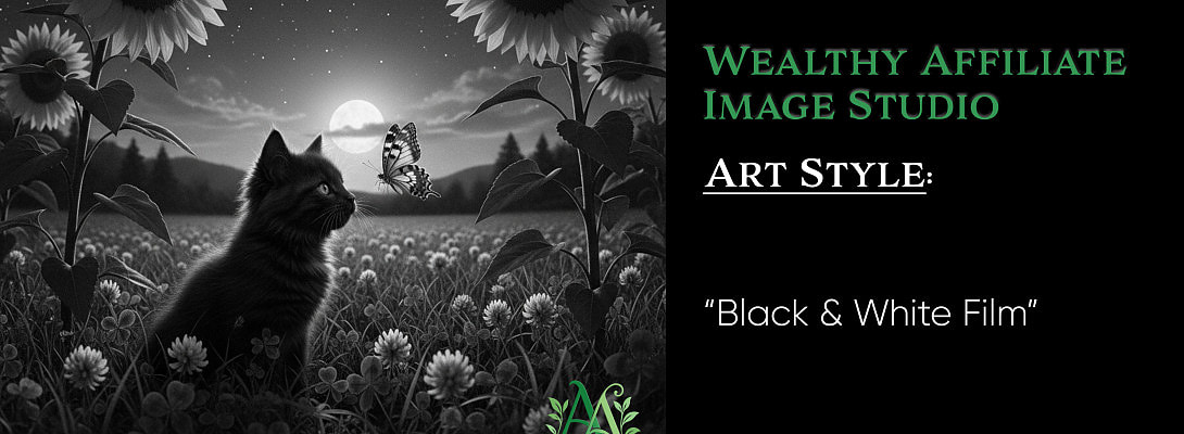 WA Image Studio #04 of 26: Art Style “Black & White Film”