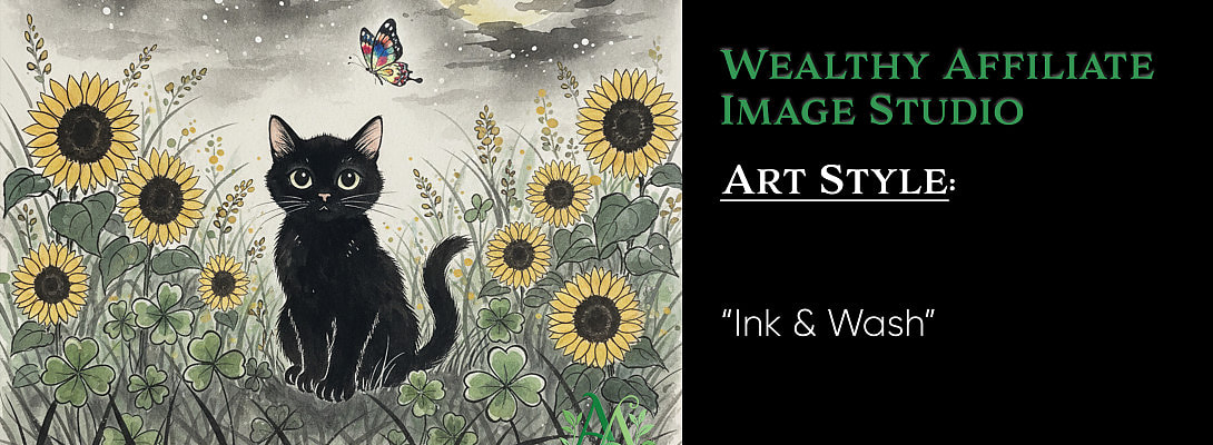 WA Image Studio #10 of 26: Art Style “Ink & Wash”