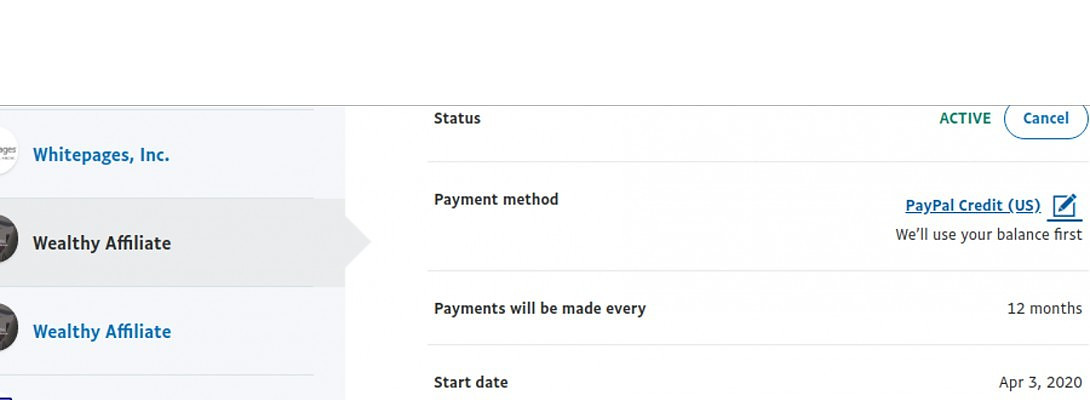 Questions Concerning PayPal Credit for the WA Black Friday Special