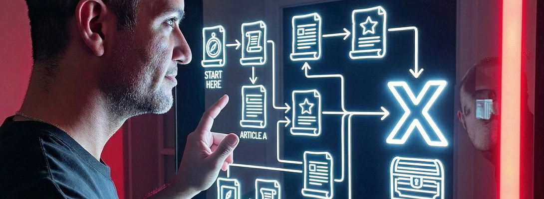 Internal Linking as a Map To Guide Your Reader to Exactly Where You Want Them to Go